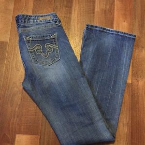 ReRock jeans for Express boot cut size 28 EUR